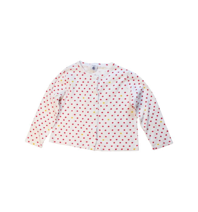 A Multicolour Cardigans from Petit Bateau in size 4T for girl. (Front View)