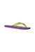 A Multicolour Flip Flops from Havaianas in size 7Y for girl. (Front View)