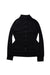 A Black Zippered Sweatshirts from Moody Tiger in size 10Y for girl. (Front View)