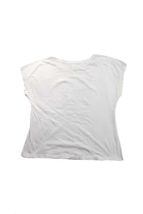 A White Short Sleeve Tops from Massimo Dutti in size 11Y for girl. (Back View)