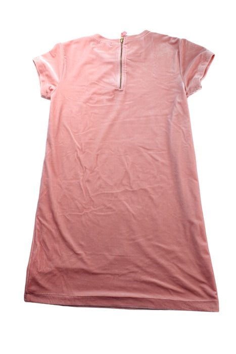 A Pink Short Sleeve Dresses from Crewcuts in size 12Y for girl. (Back View)