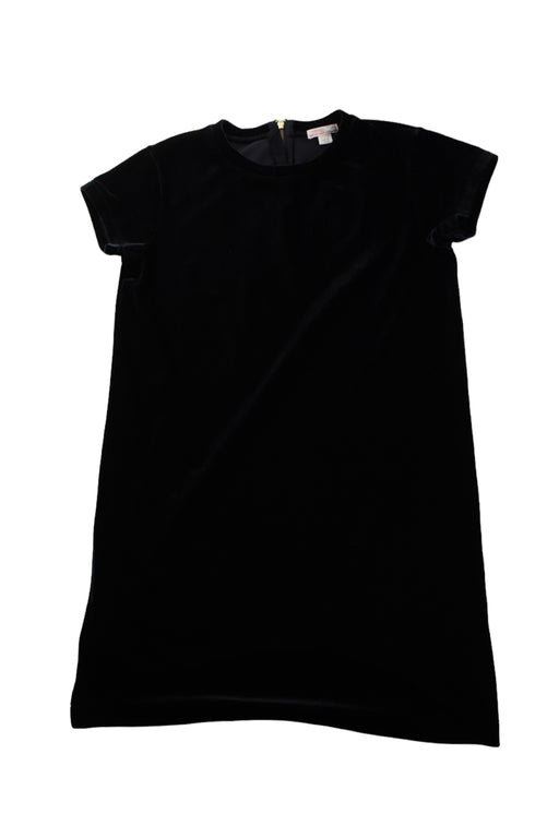 A Black Short Sleeve Dresses from Crewcuts in size 10Y for girl. (Front View)