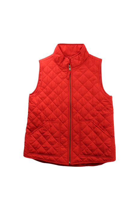 A Red Outerwear Vests from Crewcuts in size 8Y for girl. (Front View)