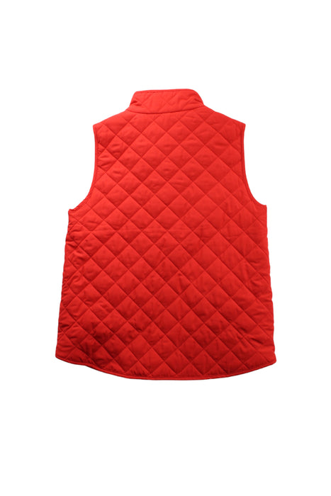 A Red Outerwear Vests from Crewcuts in size 8Y for girl. (Back View)