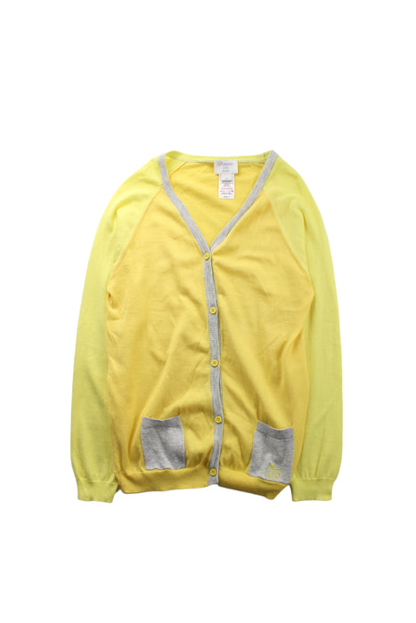 A Yellow Cardigans from Bonnie Baby in size 10Y for boy. (Front View)