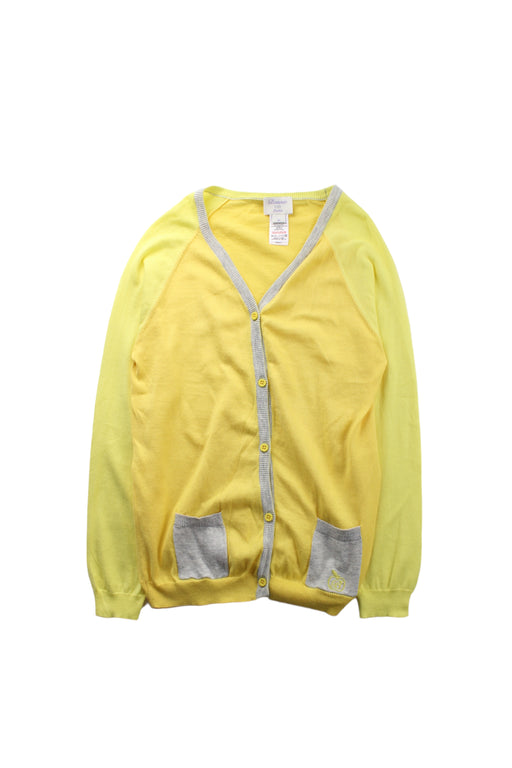 A Yellow Cardigans from Bonnie Baby in size 10Y for boy. (Front View)