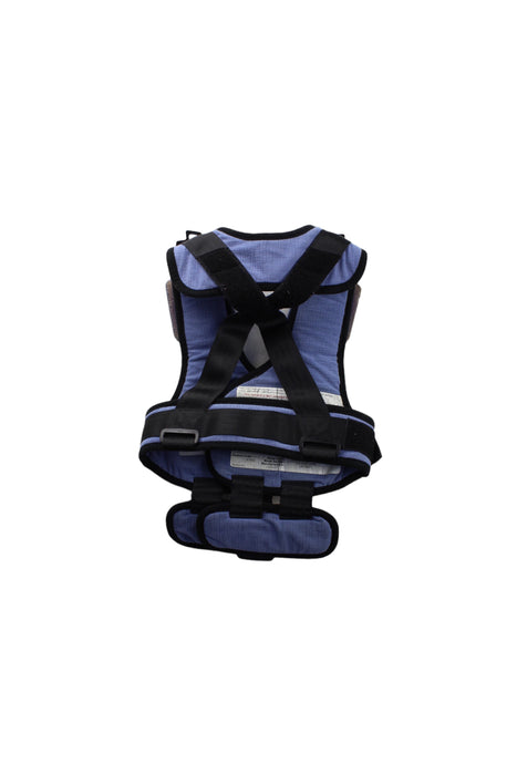 A Blue Baby Carriers from RideSafer in size 2T for neutral. (Back View)