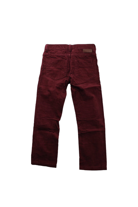 A Red Casual Pants from Bonpoint in size 4T for girl. (Back View)