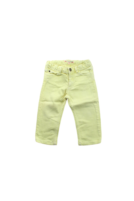 A Green Casual Pants from Bonpoint in size 12-18M for girl. (Front View)