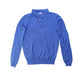 A Blue Long Sleeve Polos from Excuse My French in size 10Y for boy. (Front View)