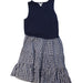 A Multicolour Sleeveless Dresses from Crewcuts in size 10Y for girl. (Front View)