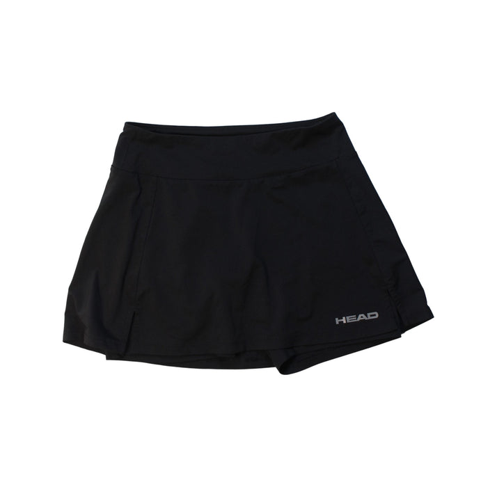 A Black Active Skirts from HEAD in size 10Y for girl. (Front View)