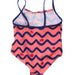 A Multicolour Swimsuits from DPAM in size 4T for girl. (Back View)