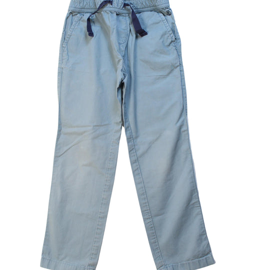 A Blue Casual Pants from Petit Bateau in size 4T for boy. (Front View)