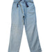 A Blue Casual Pants from Petit Bateau in size 4T for boy. (Front View)