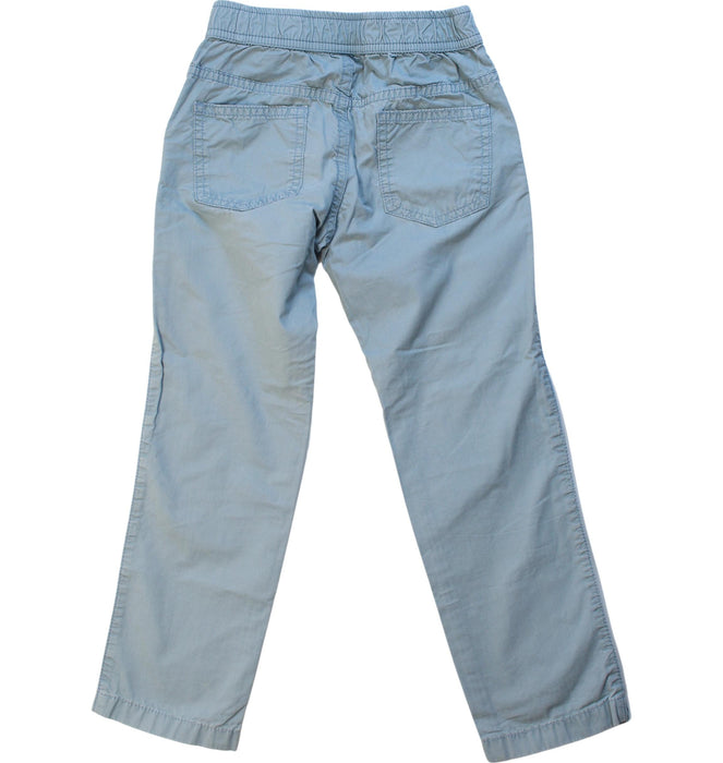 A Blue Casual Pants from Petit Bateau in size 4T for boy. (Back View)