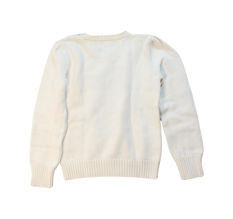 A Multicolour Knit Sweaters from Polo Ralph Lauren in size 6T for girl. (Back View)