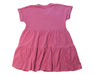 A Pink Short Sleeve Dresses from Seed in size 6T for girl. (Back View)