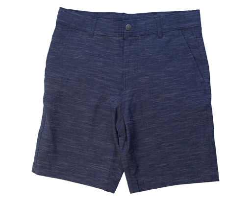 A Navy Shorts from Hanna Andersson in size 10Y for boy. (Front View)