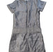 A Silver Short Sleeve Dresses from Laundry by Shelli Segal in size 6T for girl. (Back View)