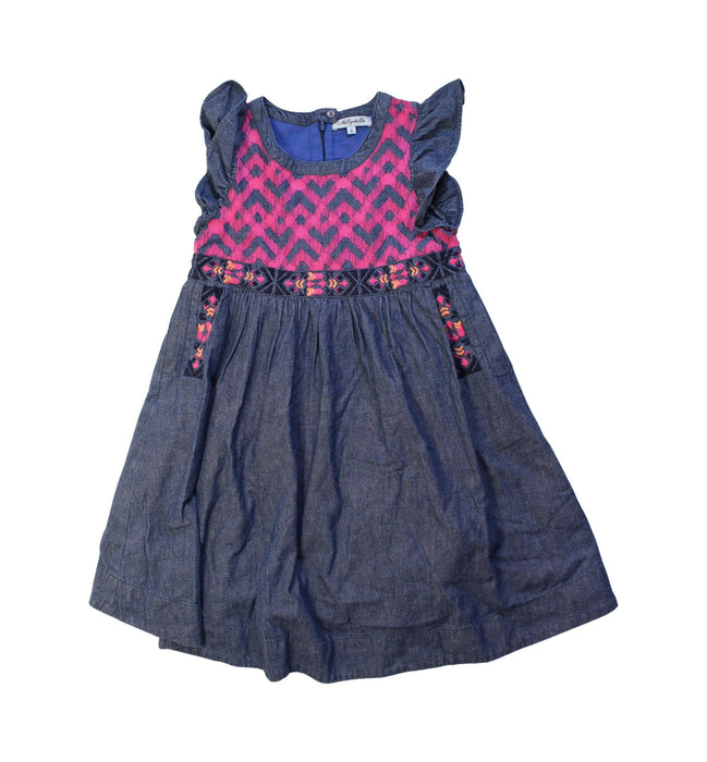 A Multicolour Sleeveless Dresses from Nellystella in size 8Y for girl. (Front View)