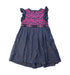 A Multicolour Sleeveless Dresses from Nellystella in size 8Y for girl. (Back View)