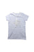 A Blue Short Sleeve T Shirts from Crewcuts in size 8Y for girl. (Front View)