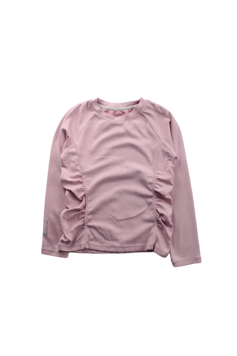 A Pink Rash Guards from Moody Tiger in size 6T for girl. (Front View)