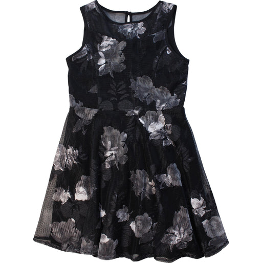 A Black Sleeveless Dresses from Pippa & Julie in size 8Y for girl. (Front View)