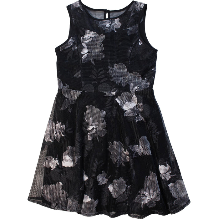 A Black Sleeveless Dresses from Pippa & Julie in size 8Y for girl. (Front View)