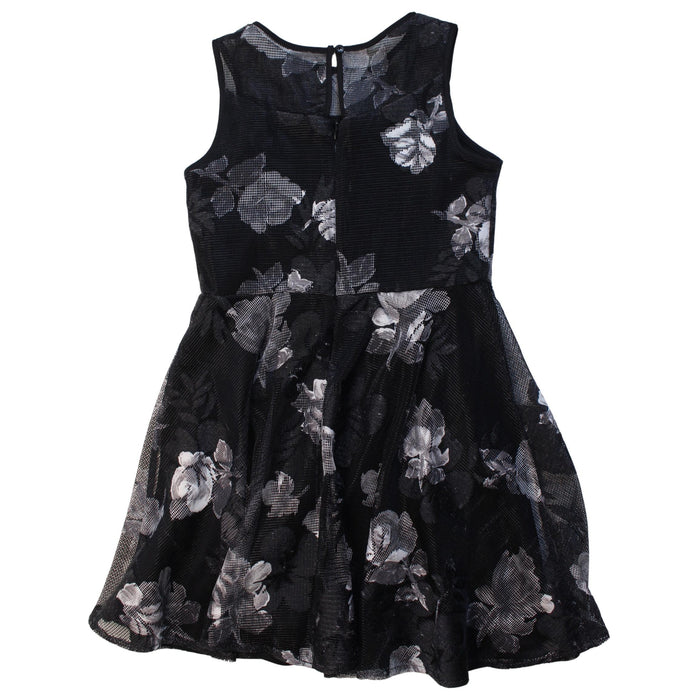 A Black Sleeveless Dresses from Pippa & Julie in size 8Y for girl. (Back View)