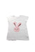 A White Short Sleeve T Shirts from Seed in size 8Y for girl. (Front View)