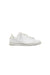 A White Sneakers from Adidas in size 6T for boy. (Front View)