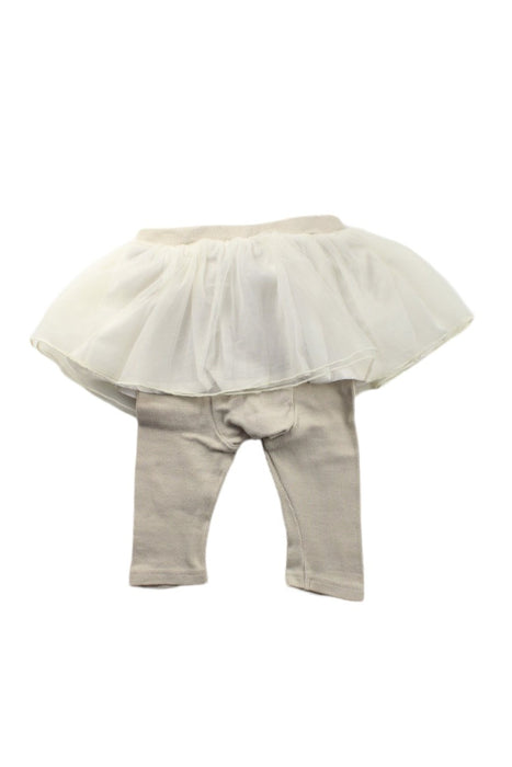 A Beige Tulle Skirts from Petit Main in size 12-18M for girl. (Back View)