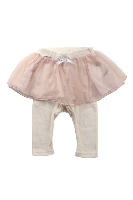 A Pink Tulle Skirts from Petit Main in size 12-18M for girl. (Front View)