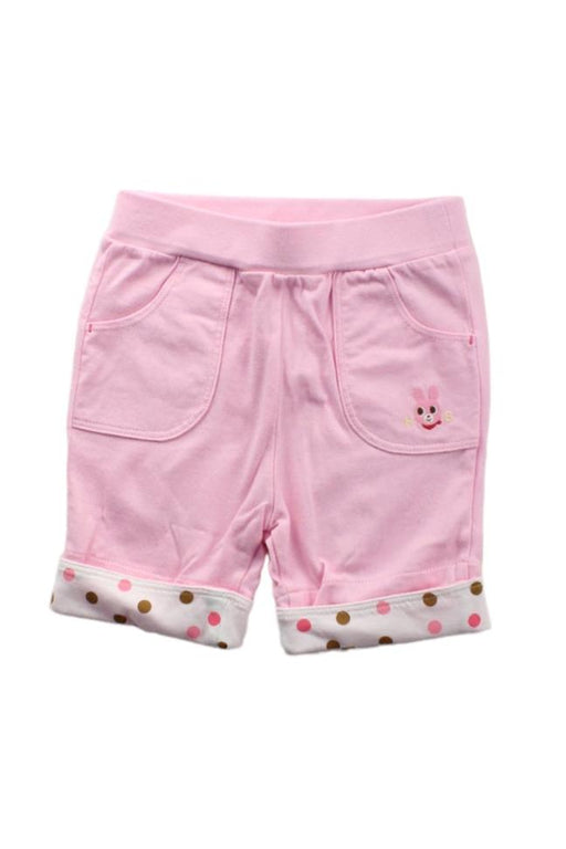 A Pink Sweatpants from Miki House in size 12-18M for girl. (Front View)