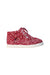 A Red Sneakers from Toms in size 18-24M for girl. (Front View)