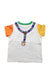 A White Short Sleeve T Shirts from Miki House in size 18-24M for boy. (Back View)