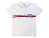 A Multicolour Short Sleeve Polos from Tommy Hilfiger in size 10Y for boy. (Front View)