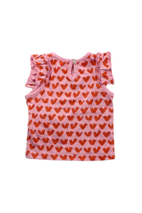 A Pink Short Sleeve Tops from Stella McCartney in size 3-6M for girl. (Back View)