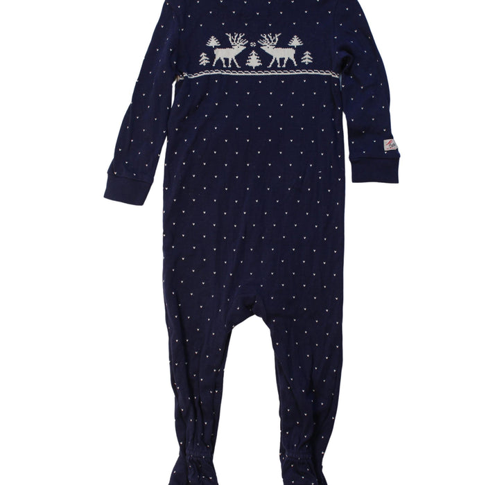 A Navy Onesies from Ralph Lauren in size 6-12M for neutral. (Back View)