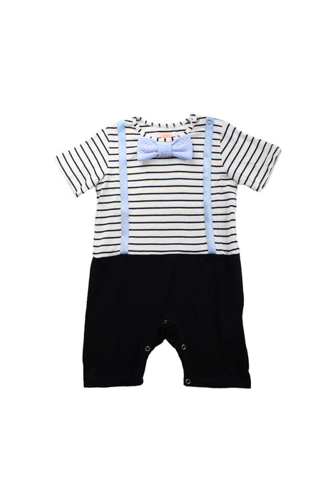 A Black Short Sleeve Jumpsuits from Wauw Capow in size 18-24M for boy. (Front View)