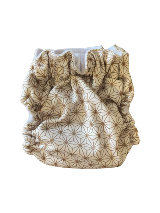 A Beige Cloth Diapers from Baby BeeHinds in size 0-3M for neutral. (Back View)