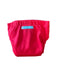 A Red Cloth Diapers from Charlie Banana in size 0-3M for neutral. (Back View)