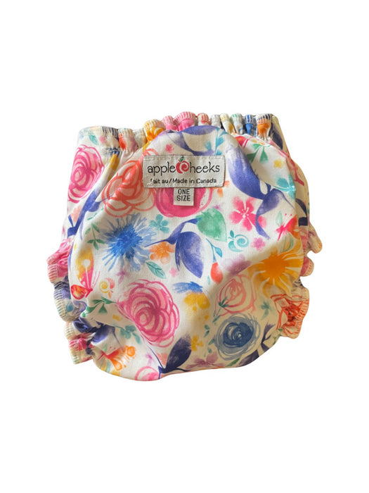 A Multicolour Cloth Diapers from Apple Cheeks in size O/S for neutral. (Back View)