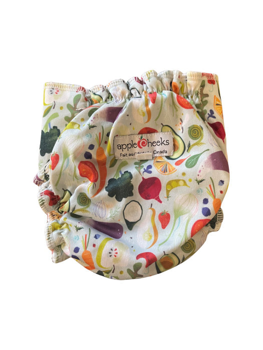 A Multicolour Cloth Diapers from Apple Cheeks in size 6-12M for neutral. (Back View)