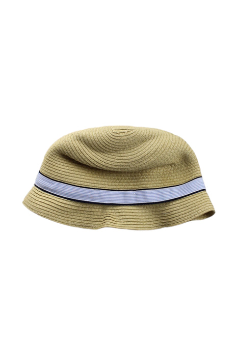 A Beige Sun Hats from Mayoral in size 12Y for boy. (Back View)