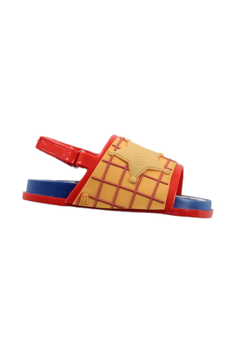 A Multicolour Sandals from Mini Melissa in size 3T for boy. (Front View)