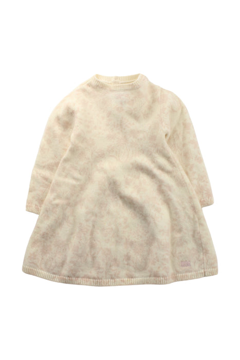 A Ivory Sweater Dresses from Dior in size 6-12M for girl. (Front View)