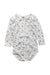 A Black Long Sleeve Bodysuits from Petit Bateau in size 12-18M for boy. (Front View)